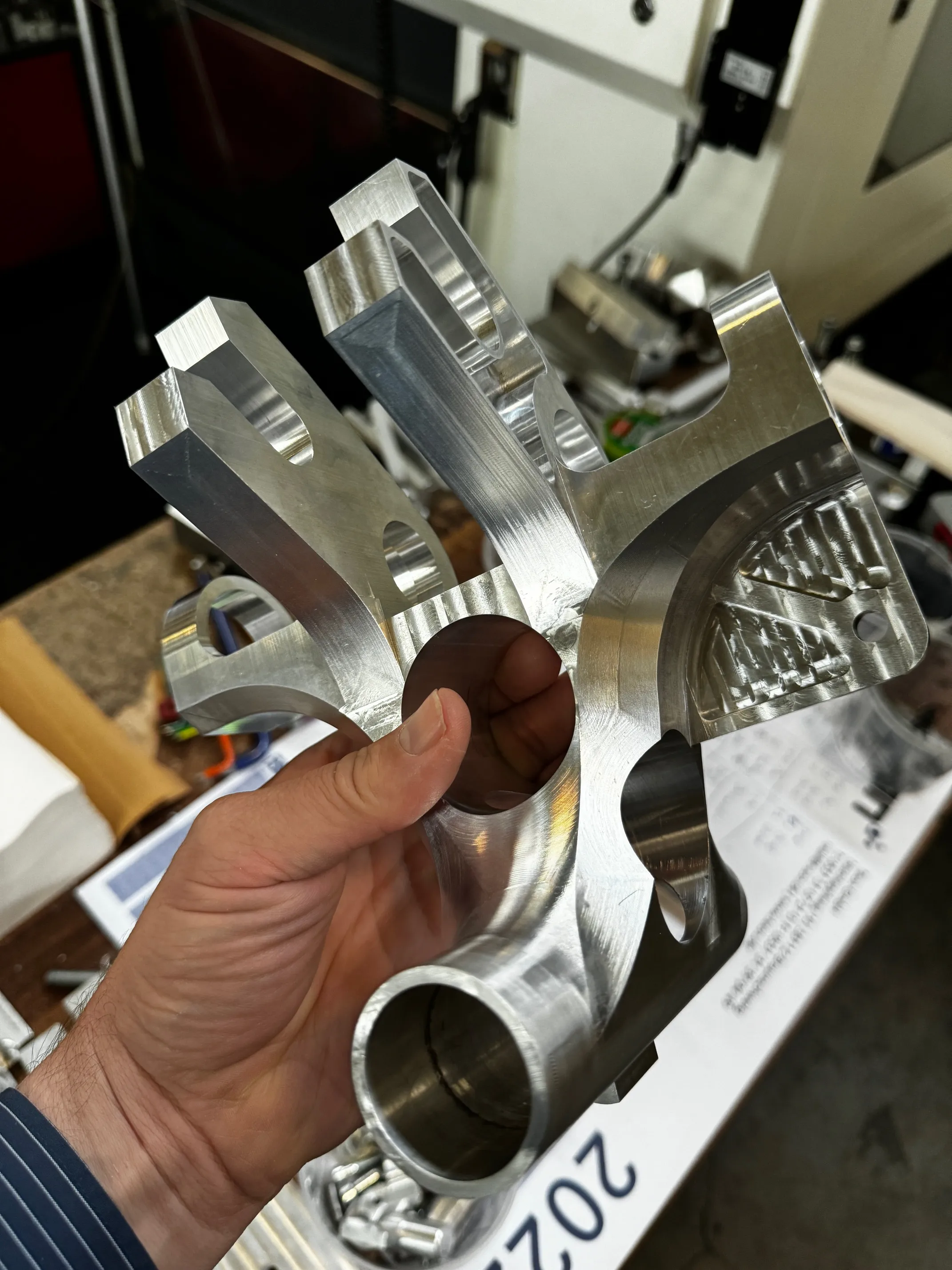 Project Piaggio P180 – Custom Airframe & CNC Gear — landing gear 7